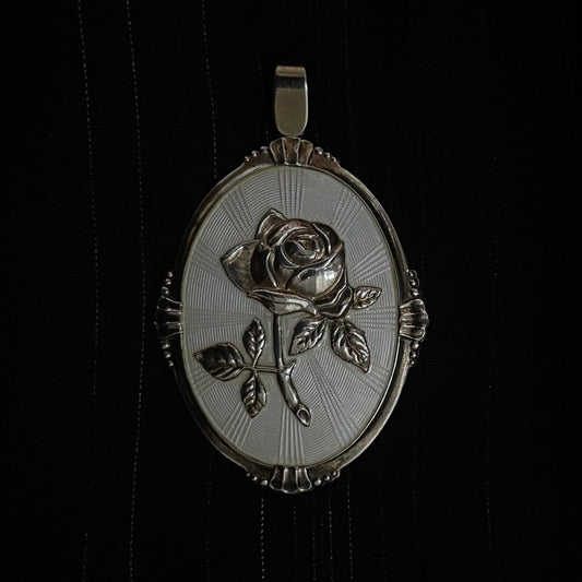 The Eternal Rose Art Deco Pendant