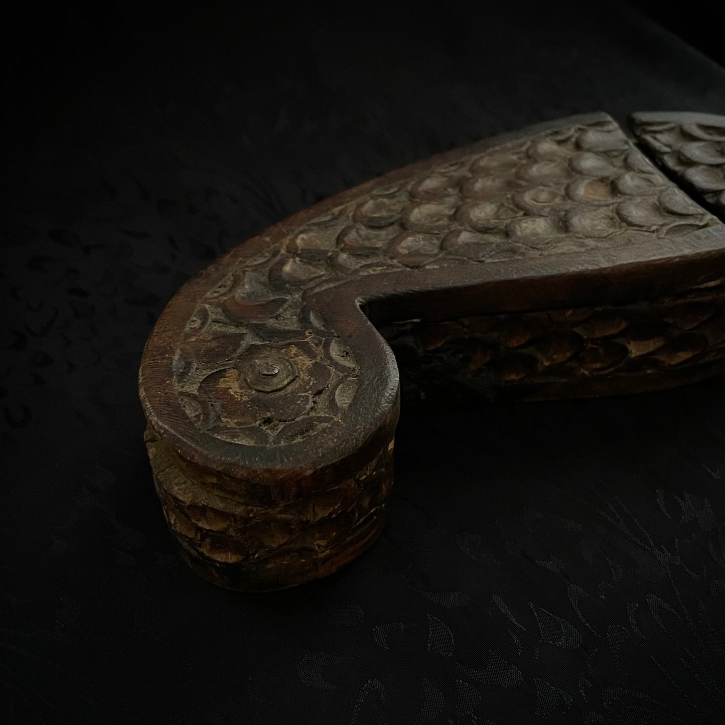 Indian Cerimonial Wooden Box 1850