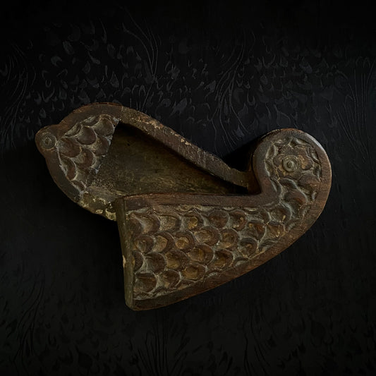 Indian Cerimonial Wooden Box 1850