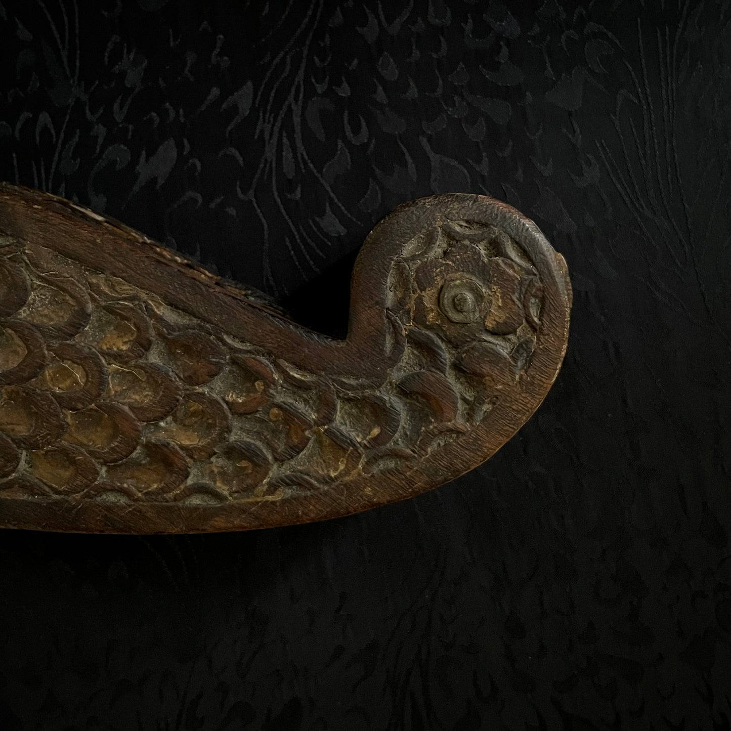 Indian Cerimonial Wooden Box 1850