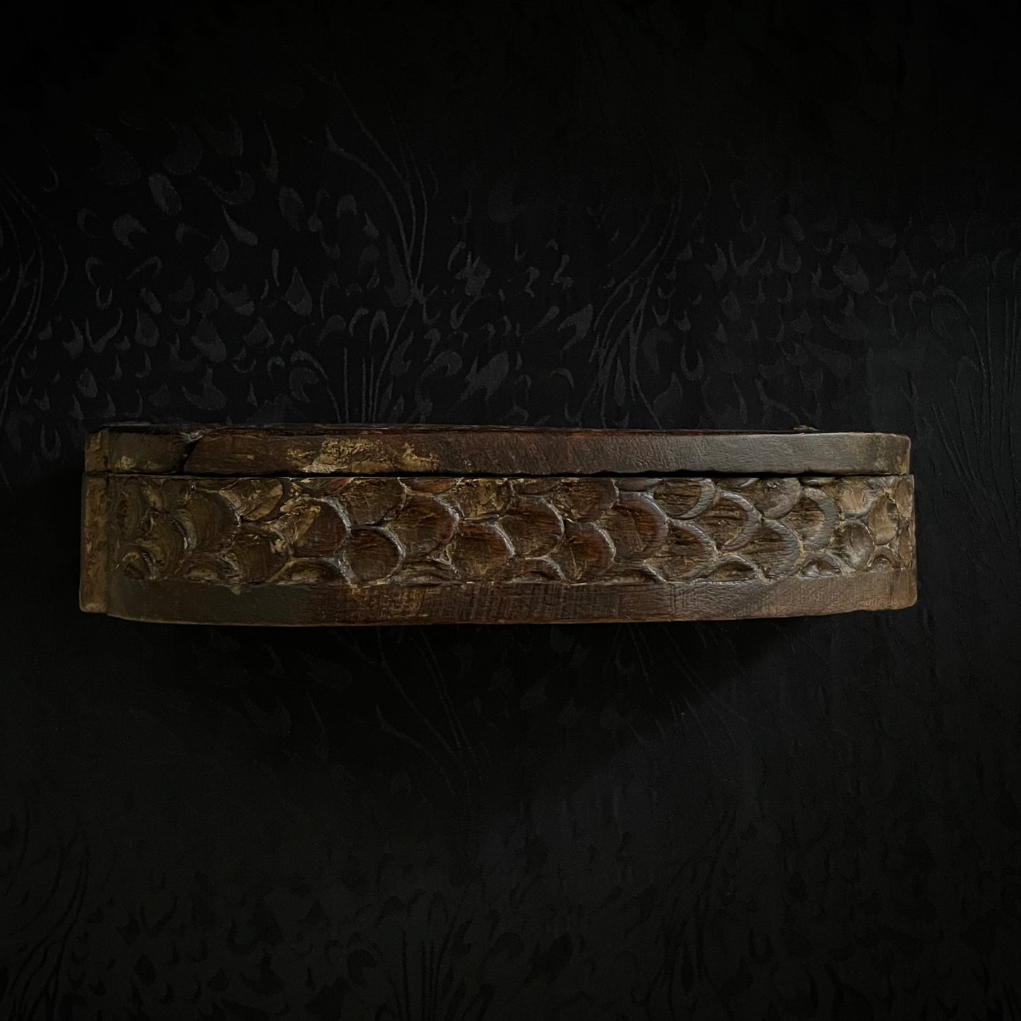 Indian Cerimonial Wooden Box 1850